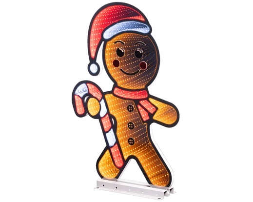 LUMINEO LED Infinity Lebkuchenmann